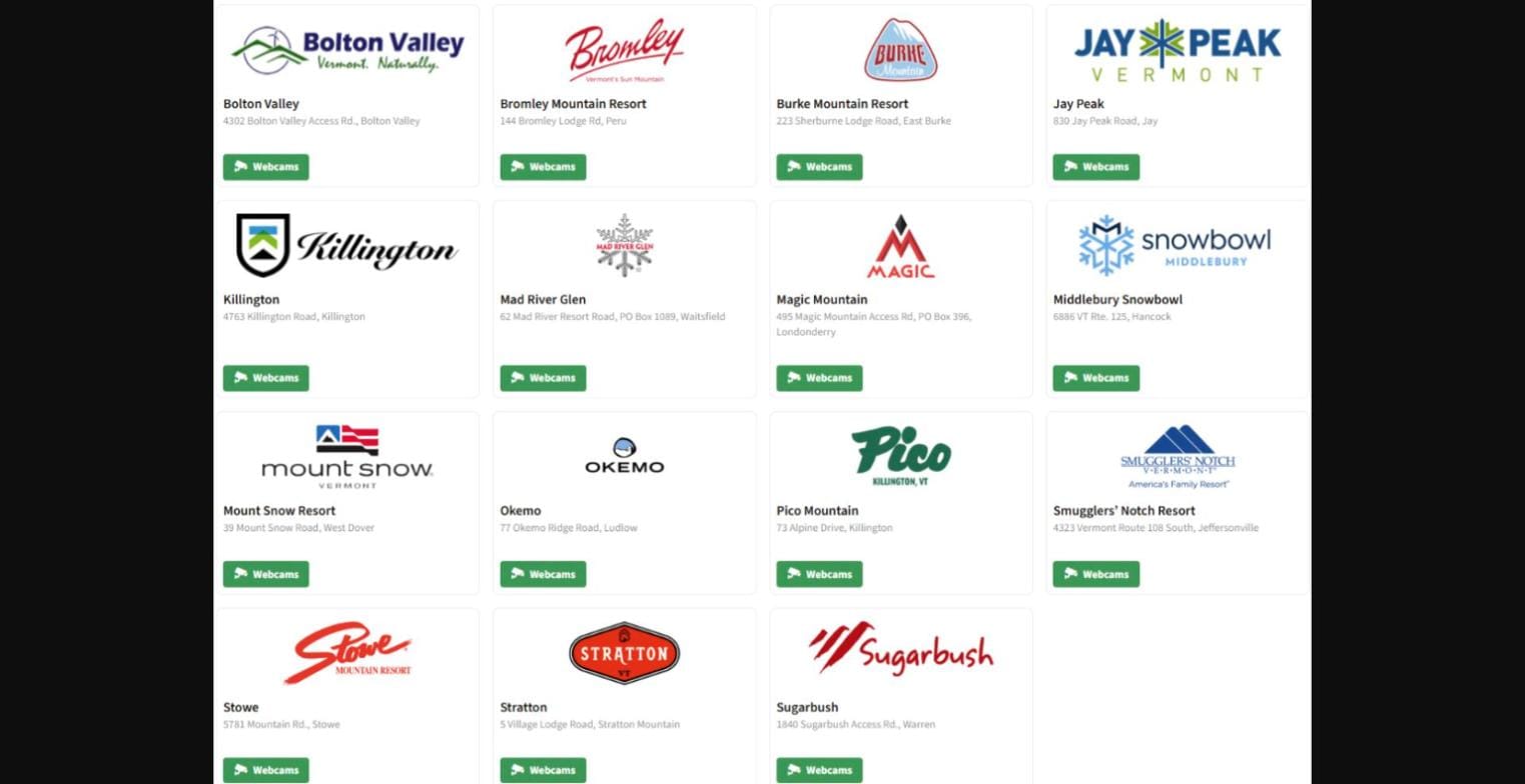 Vermont ski resort logos comparison - Ikon vs Epic Pass mountains